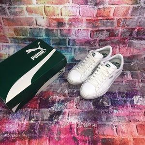 Puma white sneakers